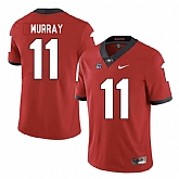 Georgia Bulldogs 11 Aaron Murray Red Nike College Football Jersey Dzhi,baseball caps,new era cap wholesale,wholesale hats